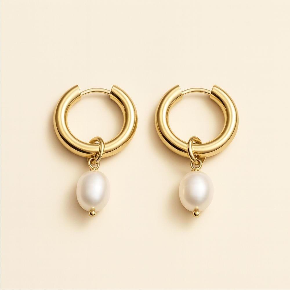 Bethany Pearl Drop Hoop (Bundle)