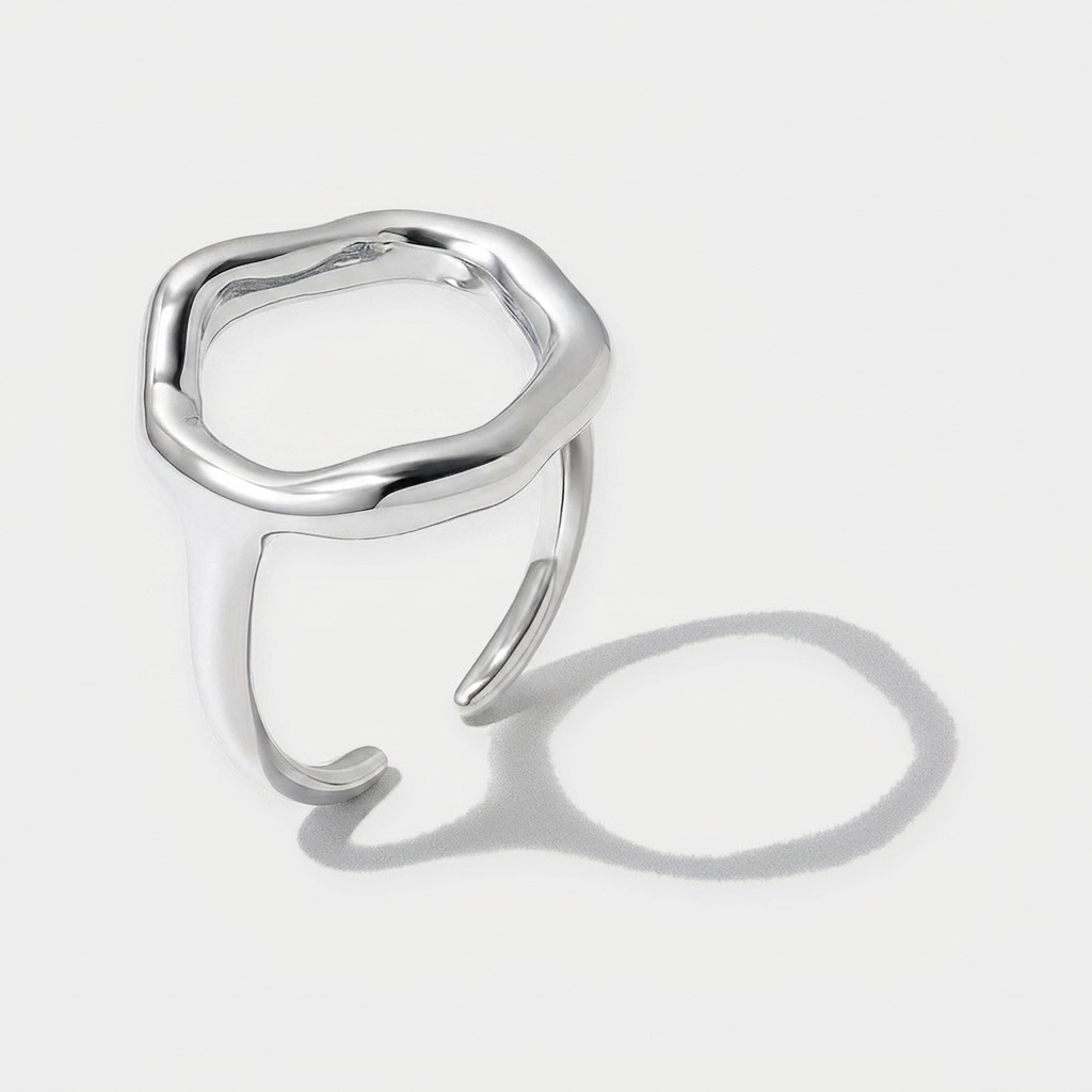 Cairo Band Ring — Silver