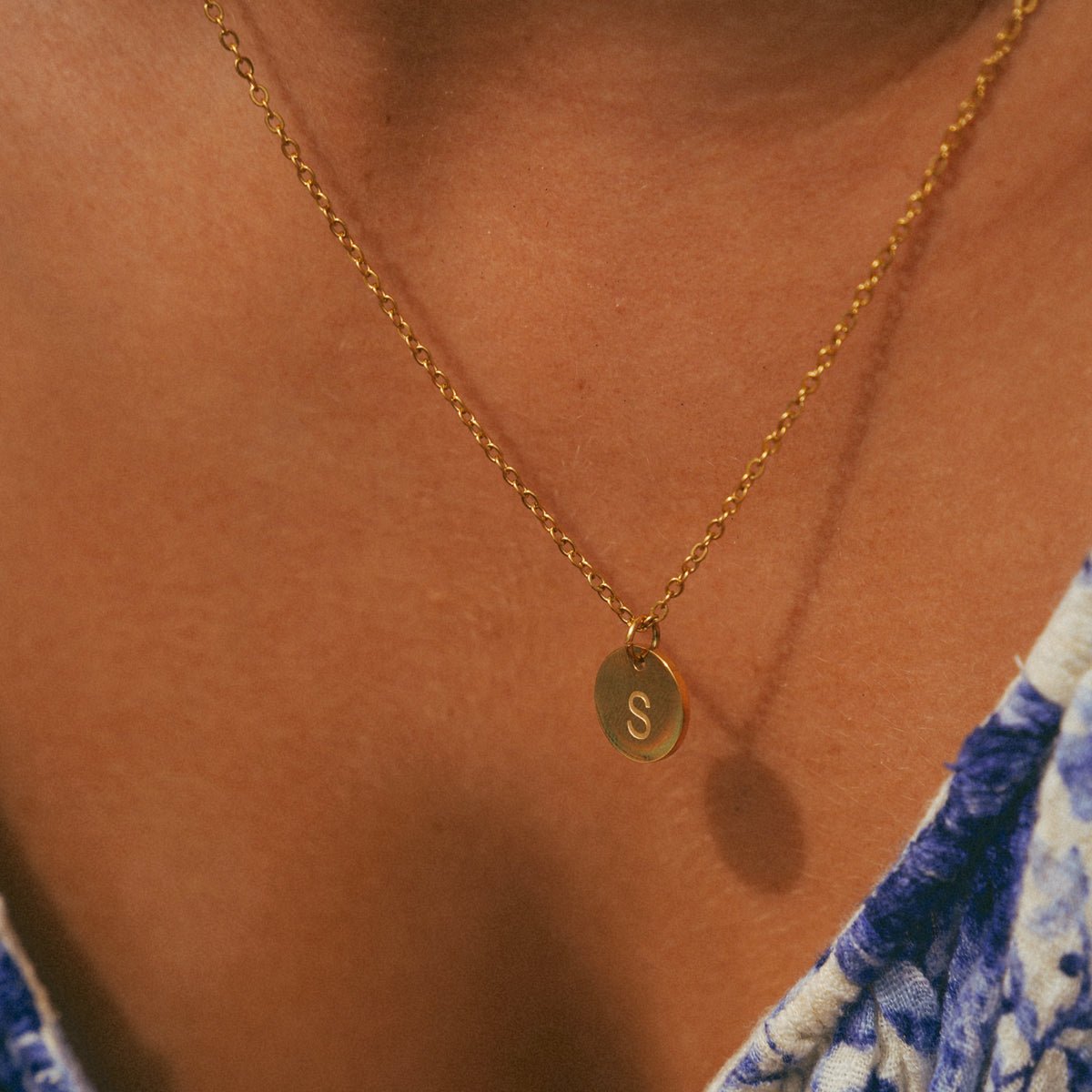 Aura Initial Necklace (Bundle)