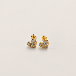 Capri Heart Studs (Bundle)