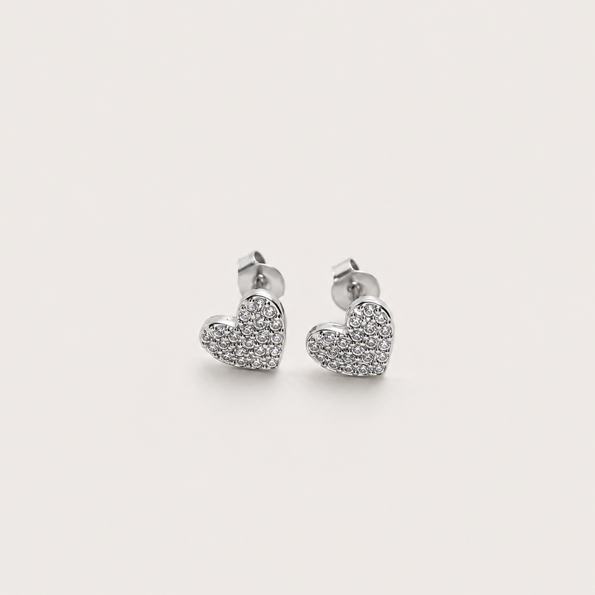 Capri Heart Studs