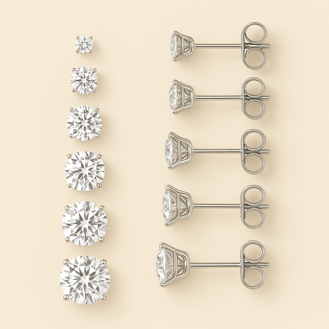Constellation Stud Set (set of 5 Pairs)