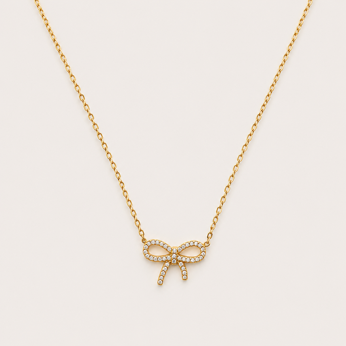 Elba Bow Necklace