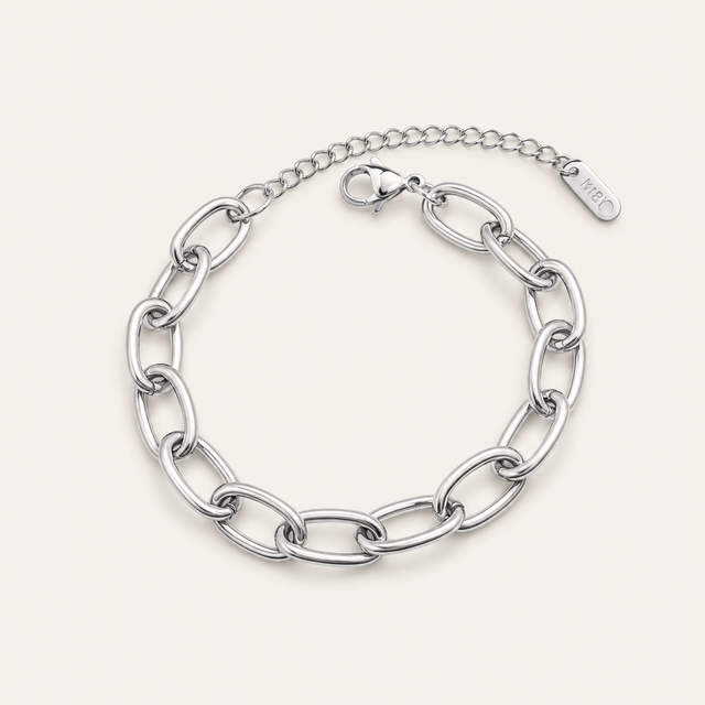 Tulum Chunky Paperclip Bracelet