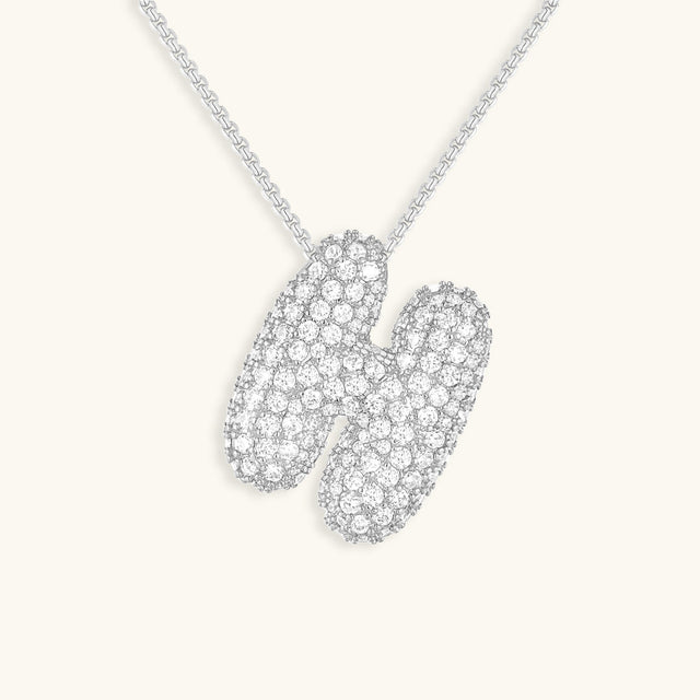 Hailey Bubble Initial Necklace (Bundle)