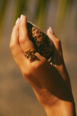 Pua Kala Floral Ring