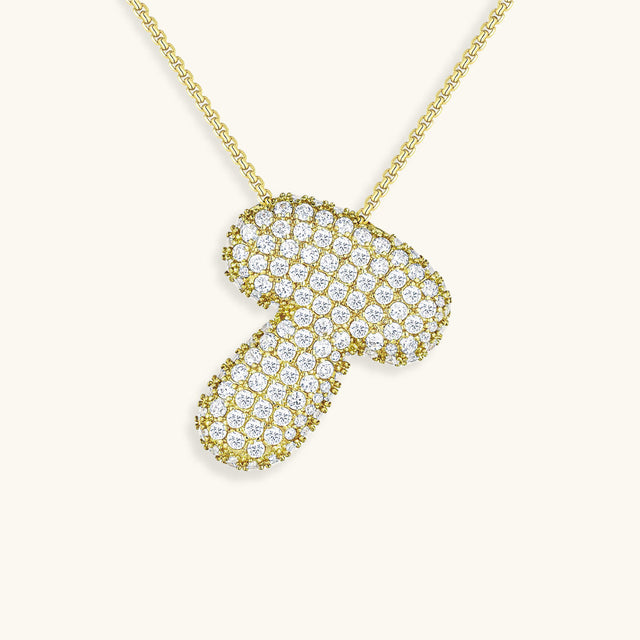Hailey Bubble Initial Necklace (Bundle)