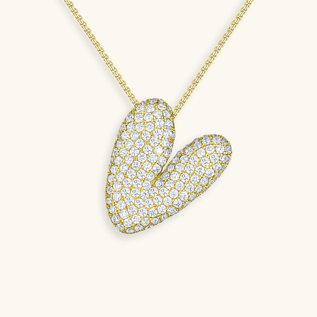 Hailey Bubble Initial Necklace (Bundle)