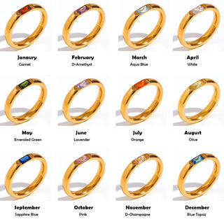 Treasure Birthstone Ring (Bundle)