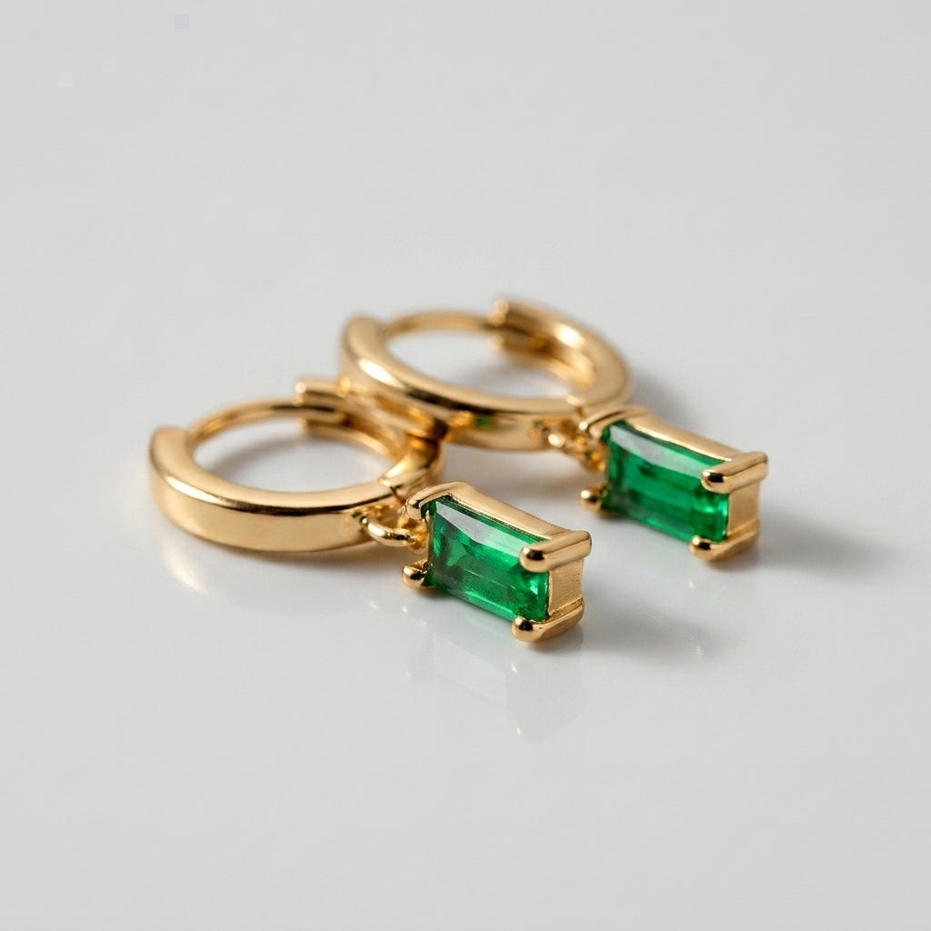 Bella Birthstone Huggies Earrings (Bundle)