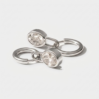 Diamond Lock Earrings (Bundle)