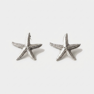 Starfish Earrings (Bundle) — Silver