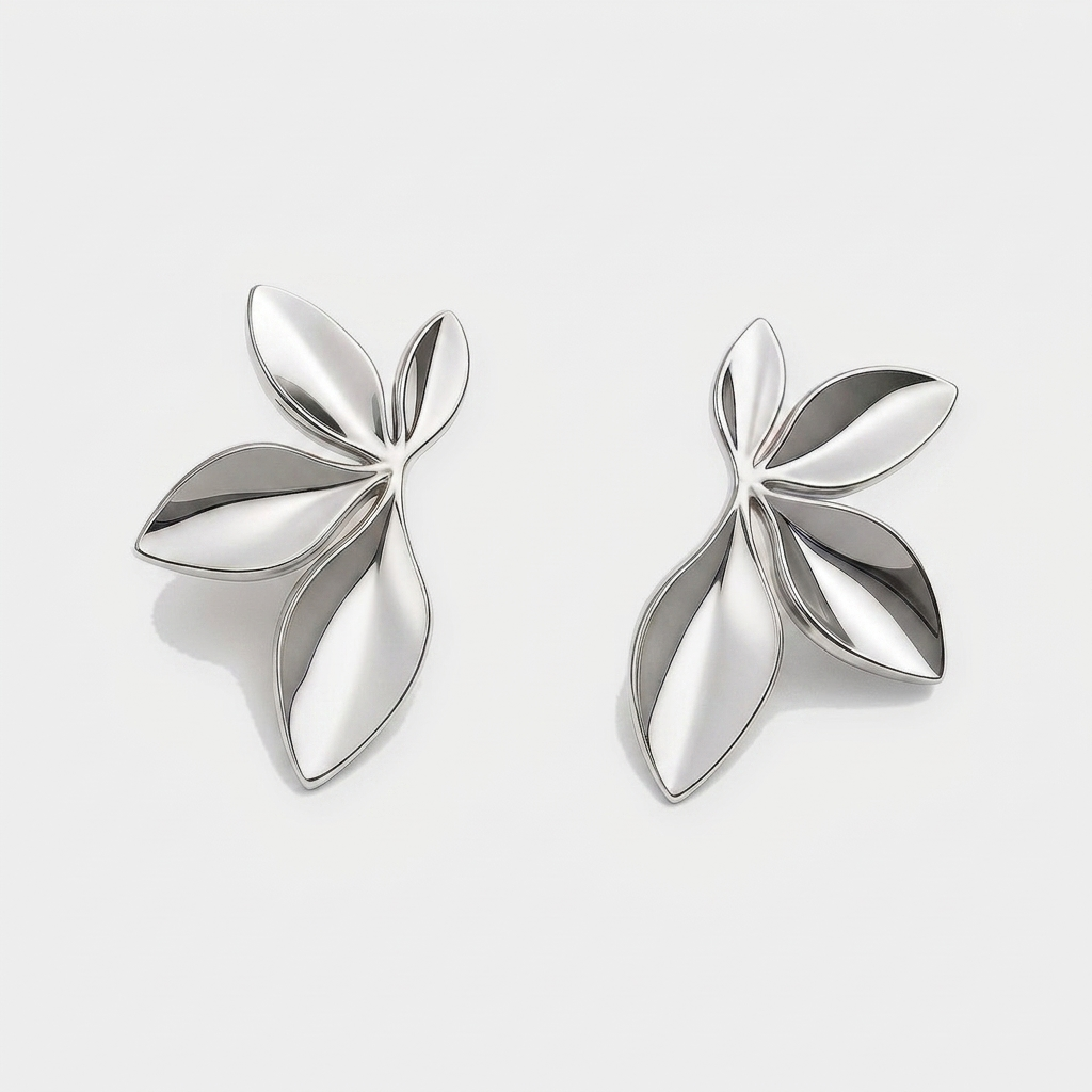 Mira Earrings — Silver
