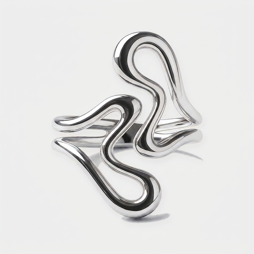 Sculptura Ring — Silver