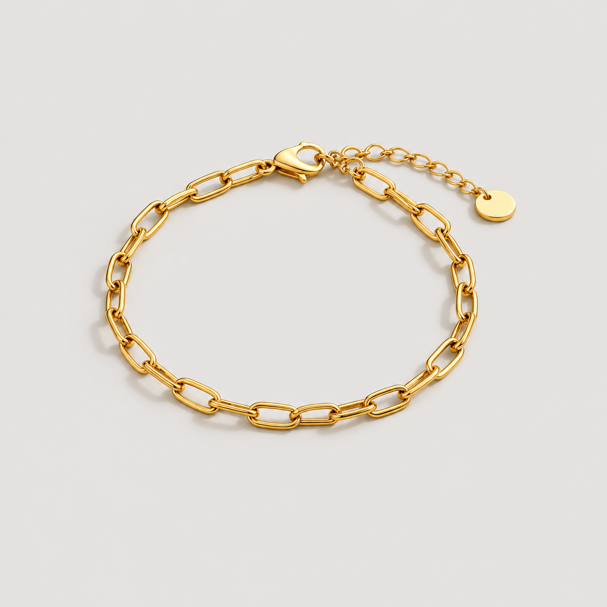 Maui Paperclip Bracelet — studio product photograph