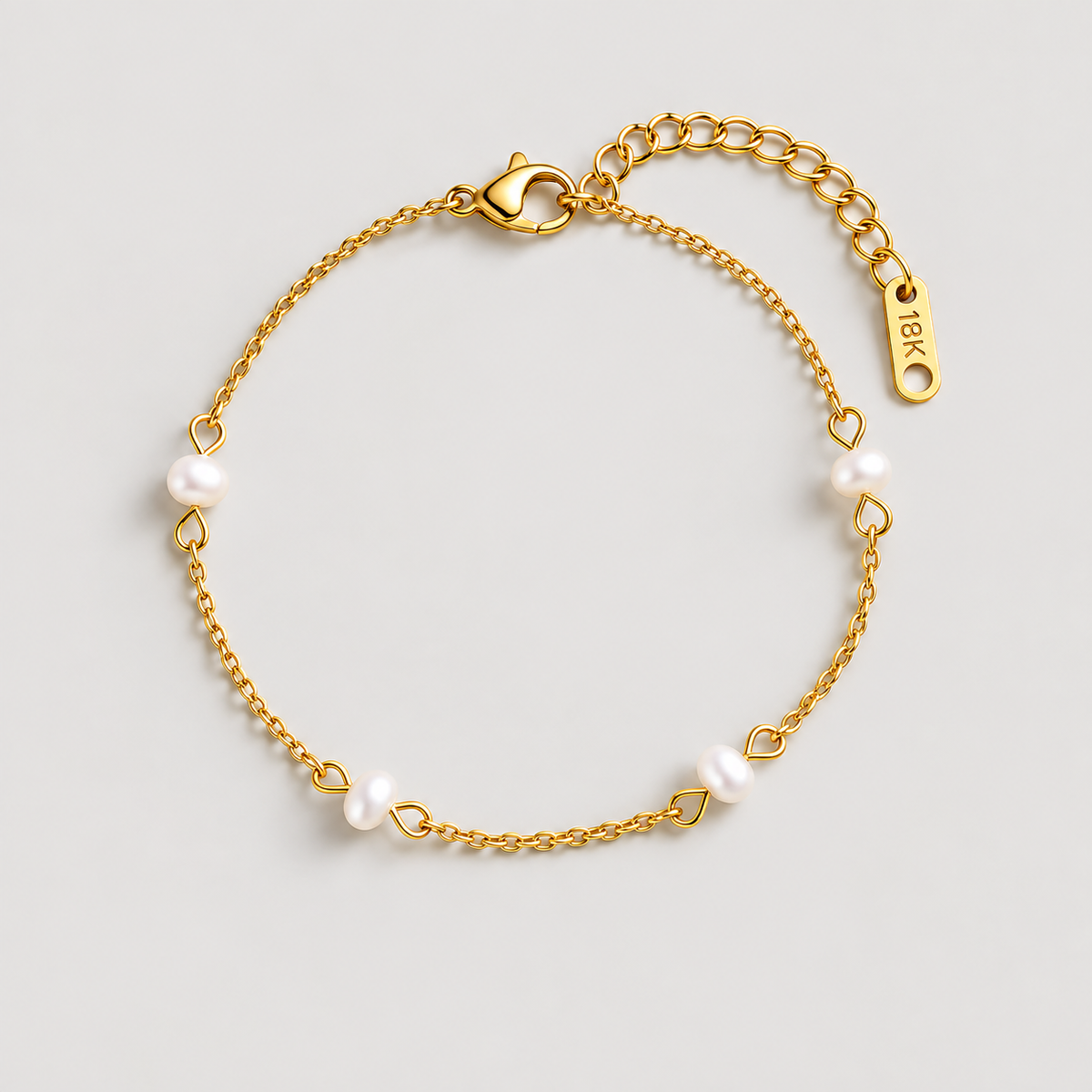 Laney Pearl Bracelet — studio product photograph