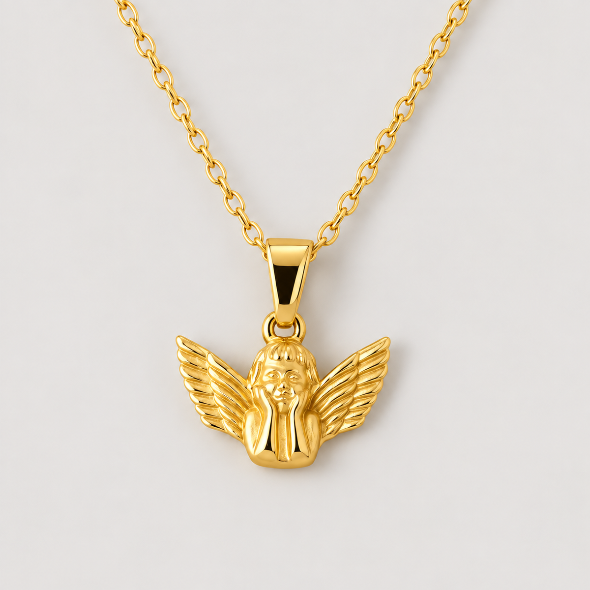 Angel Energy Necklace — studio product photograph