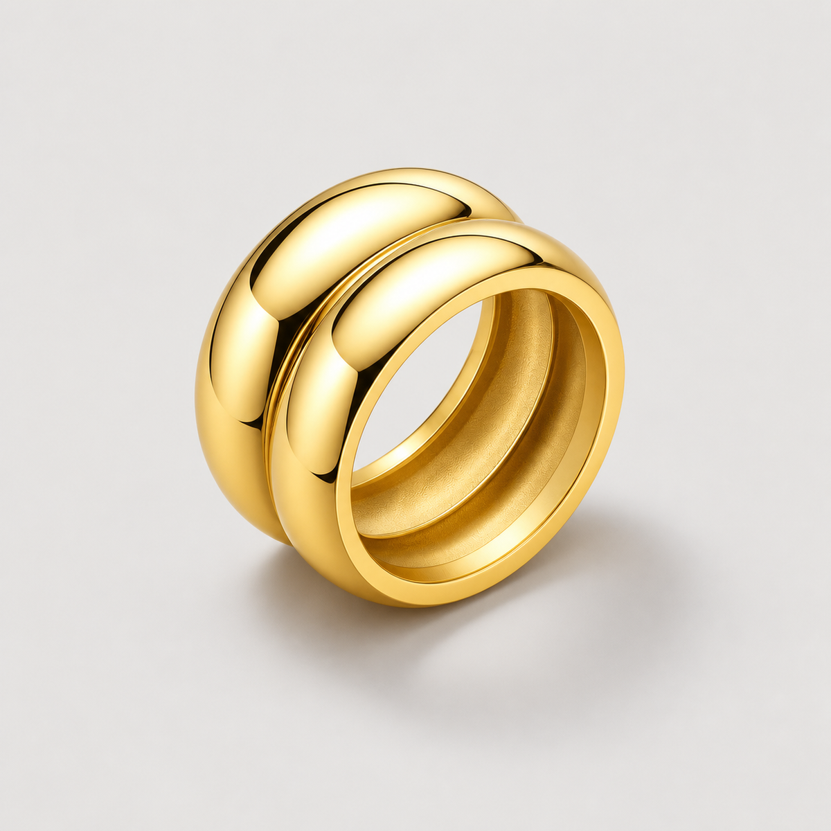 Birdie Stack Ring — studio product photograph