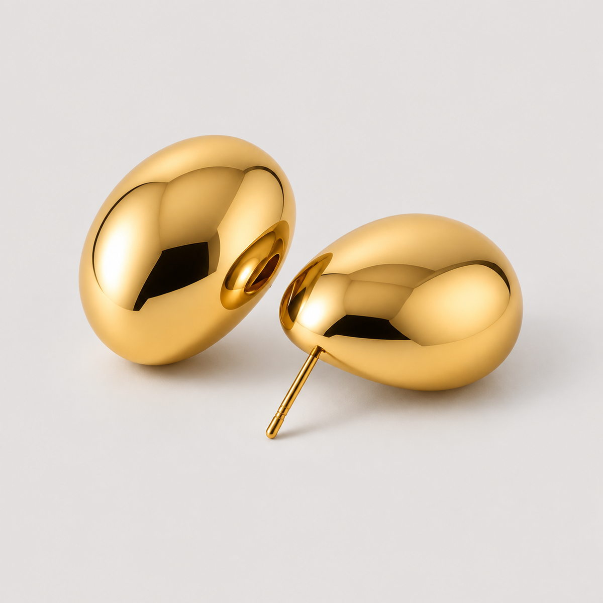 Cannes Chunky Earrings — studio product photograph