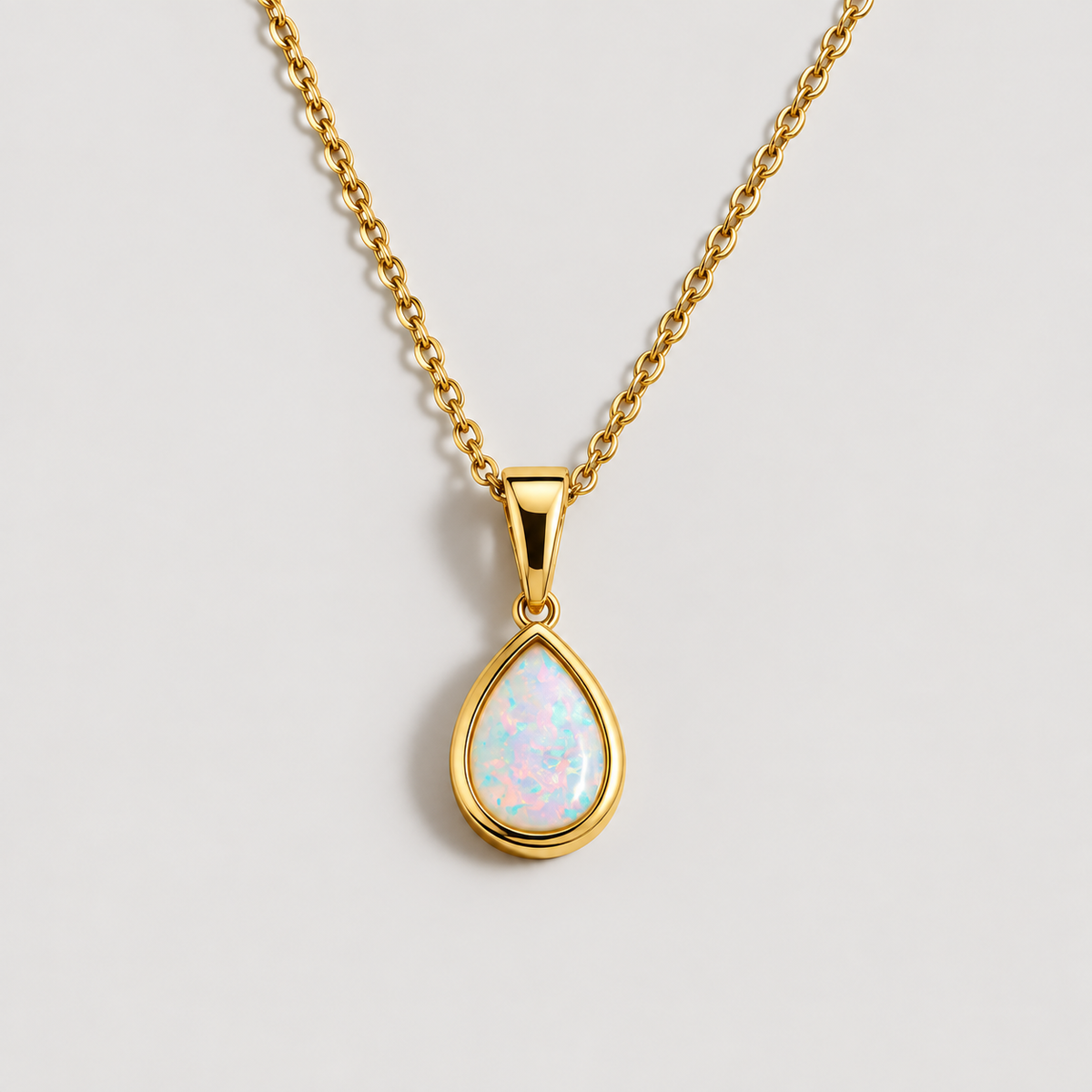 Ocean Drops Necklace — studio product photograph
