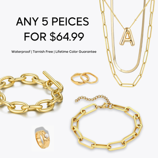 Any 5 Piece WaterProof Jewelry Bundle