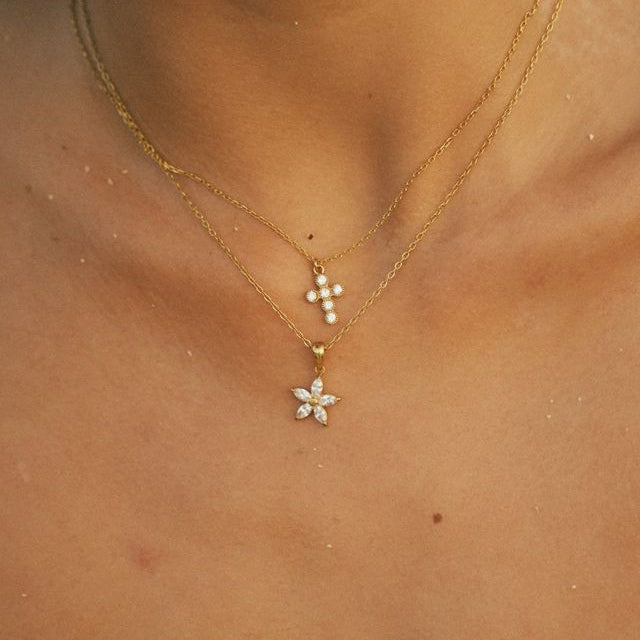 Ocean Cross Necklace (Bundle)