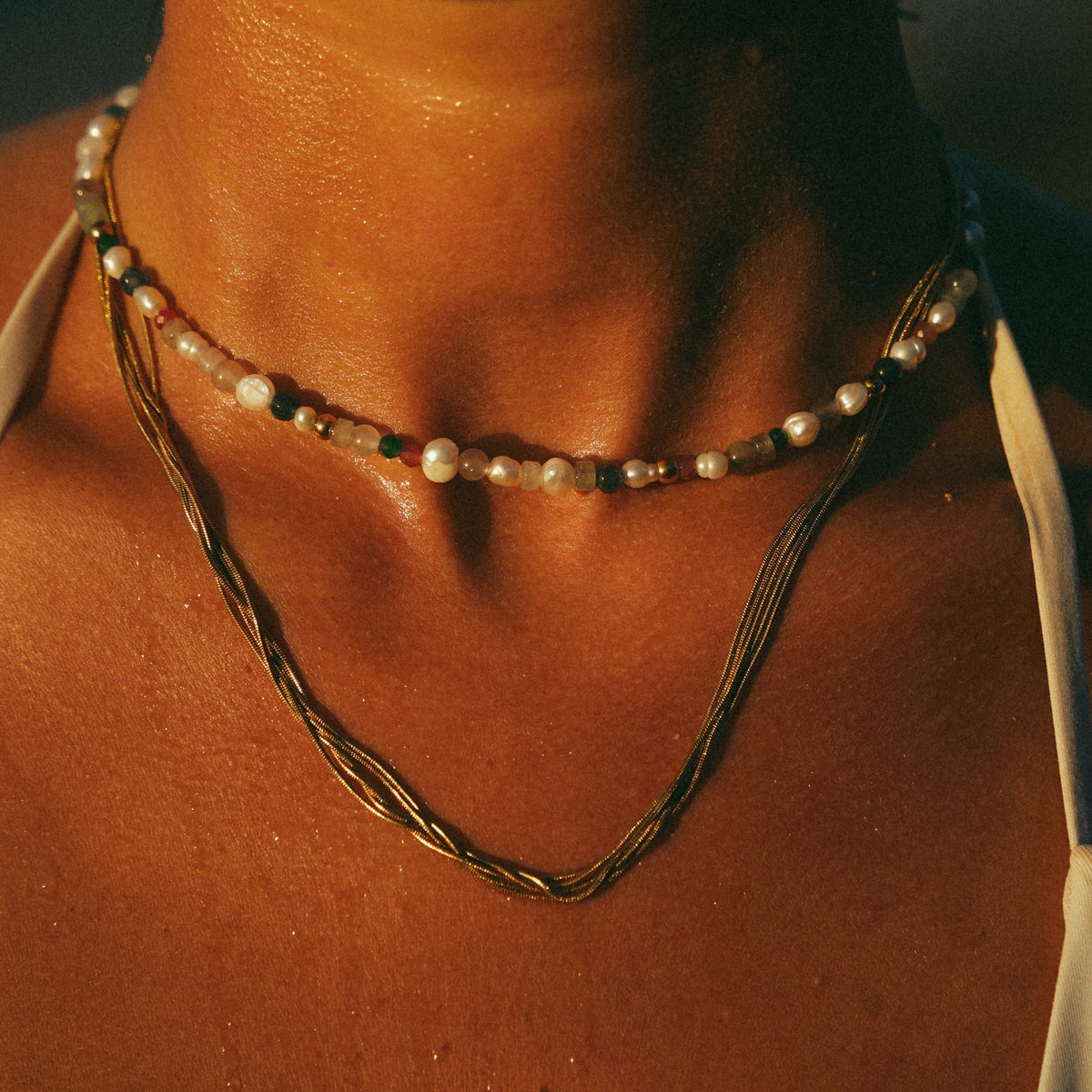 Tropicana Pearl Necklace