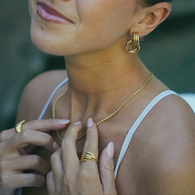 Dune Twist Ring