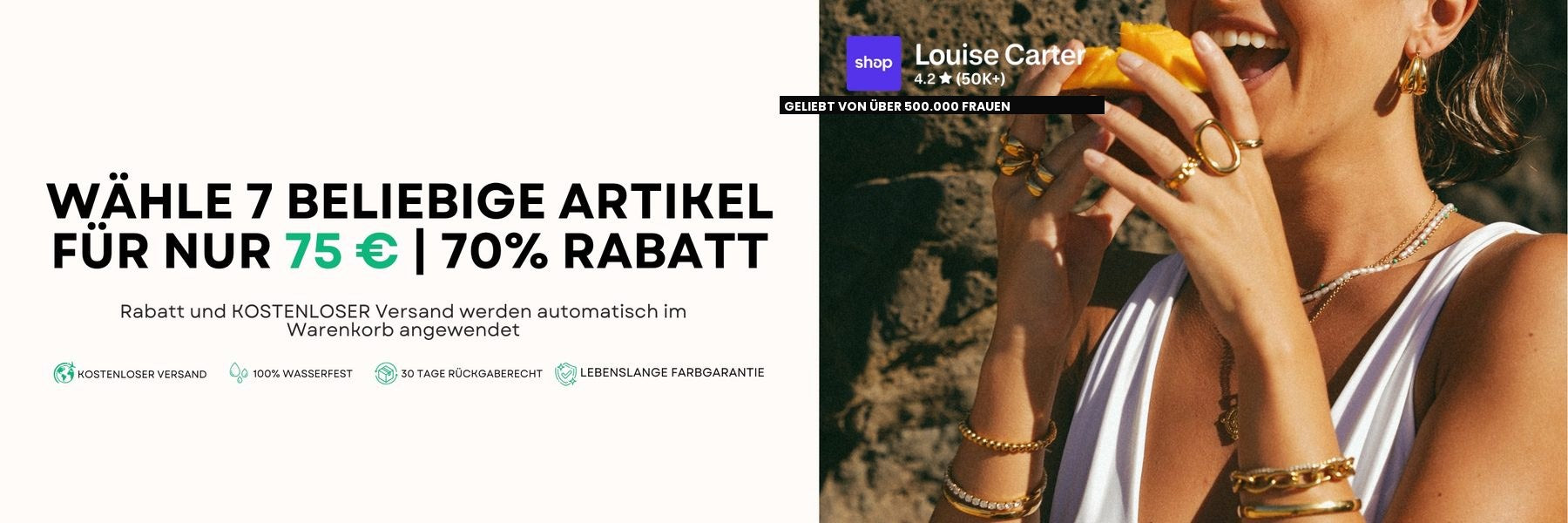 Wähle 7 Schmuckstücke für $85.00 - Louise Carter