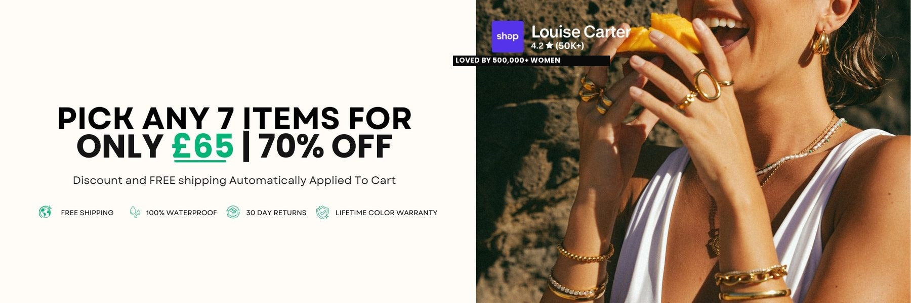 Pick any 7 jewelry pieces for $85.00 - Louise Carter